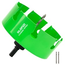 6-1/8 Inch Hole Saw, Carbide Tipped, Hard Wood, Drywall, Plastic, Arbor picture