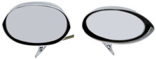 OER Chrome Outer Door Bullet Mirror Set For 1970 Cuda Barracuda and Challenger picture