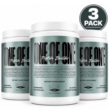 3 Bottles One Of One Peptide Builder With DL185 Peptistrong, 240 Capsules each picture