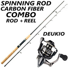 Fishing Spinning Rod Reel Carbon Portable Medium Heavy Fast Lightweight 7f 8f 9f picture