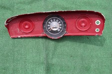 1961 - 1966 Ford truck speedometer & gauge cluster with surround 1962 1963 1964. picture