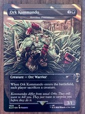 Ork Kommando (Merciless Executioner) [Secret Lair Drop Warhammer] MTG NM Foil picture