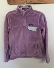 Patagonia Snap-T Fleece Pullover Re-Tool Retro Verbena Purple Women’s Size Small picture