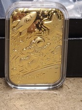 24K Golden Pride of NASA Embossed Sheet 31x45.5mm 10mg picture