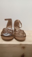 NWOB Tan Womens Good Soles by Catherines Sandals Size 12 W picture