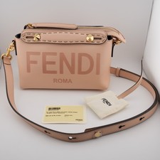 * Fendi Women's By The Way Mini Leather Shoulder Bag Blush Pink picture