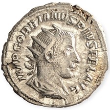 243-4AD Gordian III Antoninianus Provid Avg Roman Empire Silver Ancient Coin 16R picture