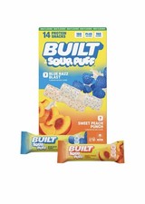BUILT Sour Puff Protein Bars Variety Pack, 1.45 oz, 14-pack picture