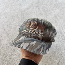 Vintage Mossy Oak Treestand GON Outdoors Snap Back Hat picture