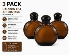 3x Halston Z-14 Men Fragrance  After Shave 4.2oz picture