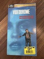 Videodrome VHS Tape 1982 David Cronenberg James Woods 1987 MCA Home Video (RARE) picture