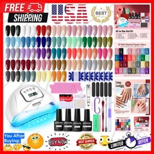 Complete Gel Nail Kit with 32 Colors and Fast UV Light - Salon-Quality at Home picture