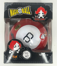 Ruby Gloom Magic 8 Ball Red Goth Fortune Toy NIB Sababa Toys 2004 Mighty Fine picture
