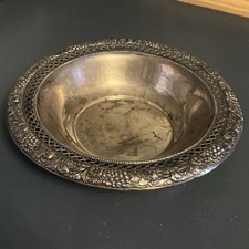 ANTIQUE EARLY 1900s RLB ROGERS LUNT BOWLEN REAL STERLING 209 BOWL 3OZ/ 85G picture