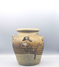 15th c. Thailand Sawankhalok Stoneware Ceramic Vessel Jar Antique picture
