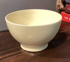 RARE ~ Vintage OATMEAL BOWL 36s T.S.&T Lu-Ray Pastels Yellow April 1939 picture