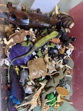 LOT OF TOY ANIMALS SAFARI LTD SCHLEICH IMPERIAL AND MORE VINTAGE 350+ PIECES picture