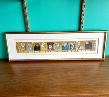 Signed original la Guerra Guillermo Silva Santamaria Surrealist etching 1968 picture