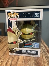 NYCC26 FUNKO POP SOLO LEVELING ESIL RADIRU MASKED FIGURE OFFICIAL Con-sticker picture