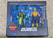 HASBRO GI JOE CLASSIFIED NINJA FORCE SCARLETT & T'JBANG #212 2-PACK TARGET EXCL picture