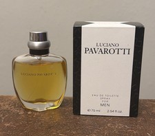 Luciano Pavarotti Men Eau De Toilette EDT Spray 2.54 oz 75 ml RARE New picture