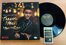 Trevor Noah Afraid of the Dark Signed Autographed LP Vinyl JSA COA Authenticated picture