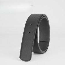 New Men's Genuine Leather Replacement Belt Strap 3.4cm for Ferragamo Reversible picture