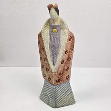 Luzzati Italica Ars Ceramic Figurine Modigliani Via Condotti Roma READ CONDITION picture