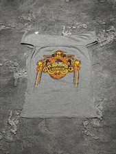 Vintage D&G Dolce & Gabbana Off Shoulder Top Shirt Graphic Grey Womens S ITierre picture