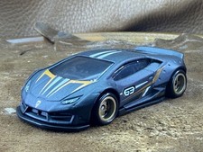 HW LAMBORGHINI HURACAN LB-WORKS PROTO 5 STAR GOLD RIMS TREADED RR’S SER#0038 MT. picture