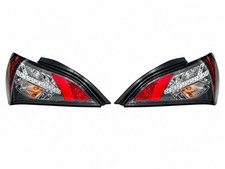 🏷️ 2010-12 Hyundai Genesis 2-Door Spyder Auto Black LED Taillights PAIR picture