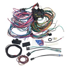 Universal Wire 12 Circuit Wiring Harness Fit Chevy Mopar Ford Street Hot Rod picture