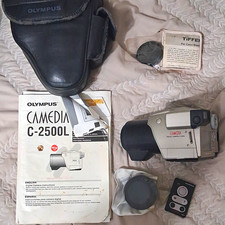 Olympus CAMEDIA C-2500L 2.5MP Compact Camera 3x Zoom USB w/ Remote & Case picture