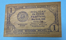 Flat Wooden Nickels from 1949 - (3 total) Shreveport Louisiana picture