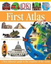 DK First Atlas (DK First Reference Series) - Hardcover By Ganeri, Anita - GOOD picture
