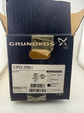 Grundfos UP15-29SU Stainless Steel Circulator Pump 115V. Missing Plastic Cover picture