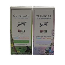 2x Secret Clinical Deodorant Limited Edition Wicked Wickedly Wonderful NEW picture