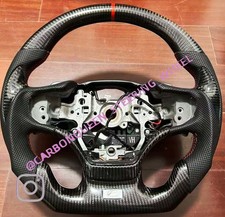 CARBON FIBER STEERING WHEEL FOR LEXUS ES250/ES300/ES350/UX250 W/HEATED+PADDLES picture