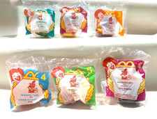 1998 MCDONALDS HALLOWEEN RONALD & PALS HAPPY MEAL - SET OF 6 - NEW IN BAGS picture