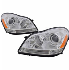 Halogen Headlight Set For 2007-2012 Mercedes Benz GL450 Left and Right with Bulb picture