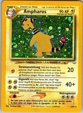 Ampharos 1/64 Neo Revelation Holo Rare German Pokémon WOTC HP picture