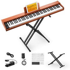 Donner DEP-1S Digital Piano 88 Key With Sustain Pedal Stand 128 Tone 100 Rhythm picture