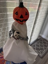 Vtg Telco Motionette Halloween Pumpkin Head ( SEE DESCRIPTION ) only lights up picture