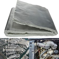 Exhaust Wrap Heat Shield Automotive Aluminum Material Muffler Wrap 12