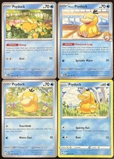 Psyduck Pokemon TCG Collection From 4 Different Art/Set English Cards NM picture