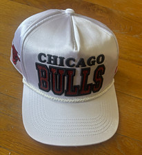 '47 Chicago Bulls NBA Outspoken Hitch Snapback Cap Hat White/Red/Black picture