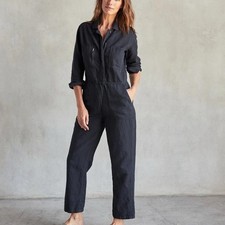 New OuterKnown Women’s Utility Jumpsuit Black Size Small picture