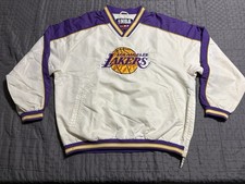 VTG G-III Sports by Carl Banks Los Angeles Lakers Windbreaker Size LRG Y2K Era picture