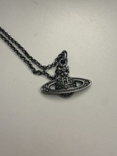 Viviene Westwood Orb Necklace Gun Metal picture