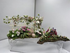 Vtg Dollhouse Furniture Decor Miniatures Artisan Level Botanical Displays 1:12 picture